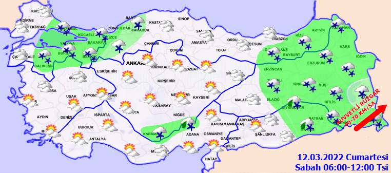 Meteoroloji 'Bugüne dikkat' diyerek uyardı: Pek çok ilde kuvvetli kar yağışı olacak! 9