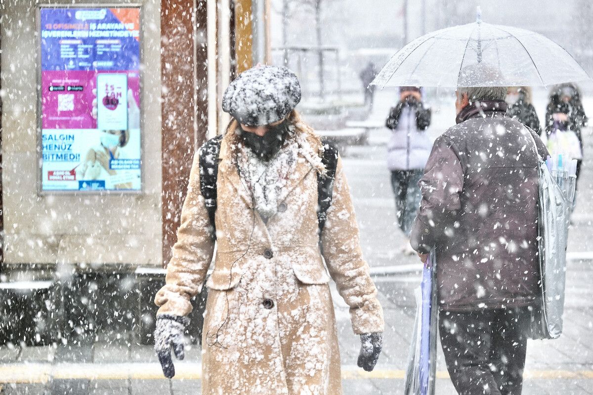 Meteoroloji 'Bugüne dikkat' diyerek uyardı: Pek çok ilde kuvvetli kar yağışı olacak! 1