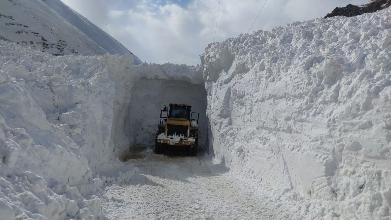 Van'da 4 ayrı yere çığ düştü! 5