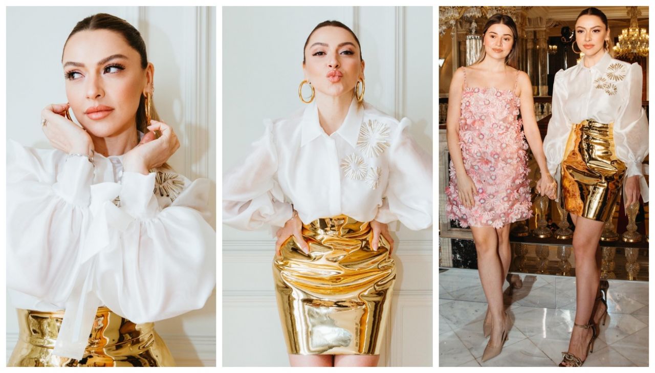 Fazla kilolarından kurtulan Hadise'nin tarzı İstanbul Moda Haftası'na damga vurdu 1