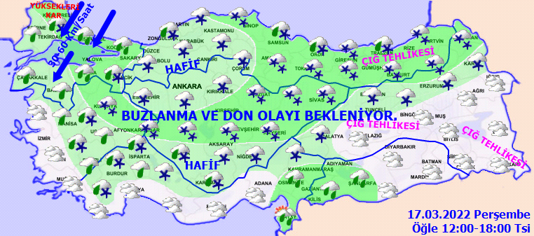 Tam bitti derken İstanbul'a kar yeniden geliyor: Bu gece başlayacak! 6