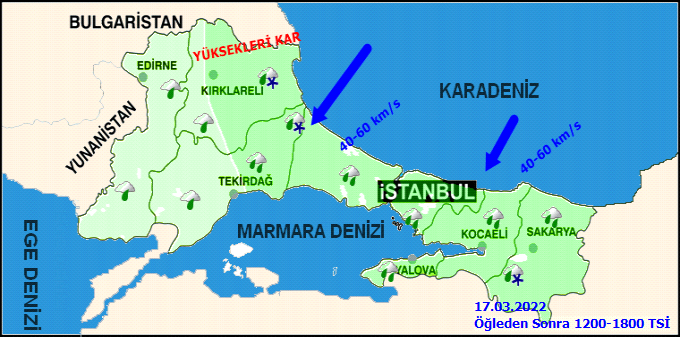 Tam bitti derken İstanbul'a kar yeniden geliyor: Bu gece başlayacak! 10