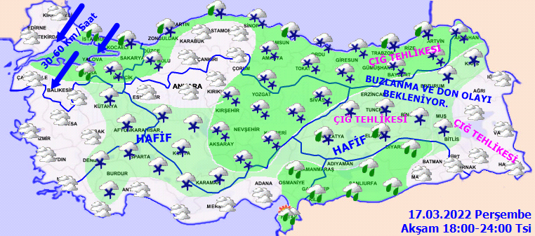 Tam bitti derken İstanbul'a kar yeniden geliyor: Bu gece başlayacak! 7