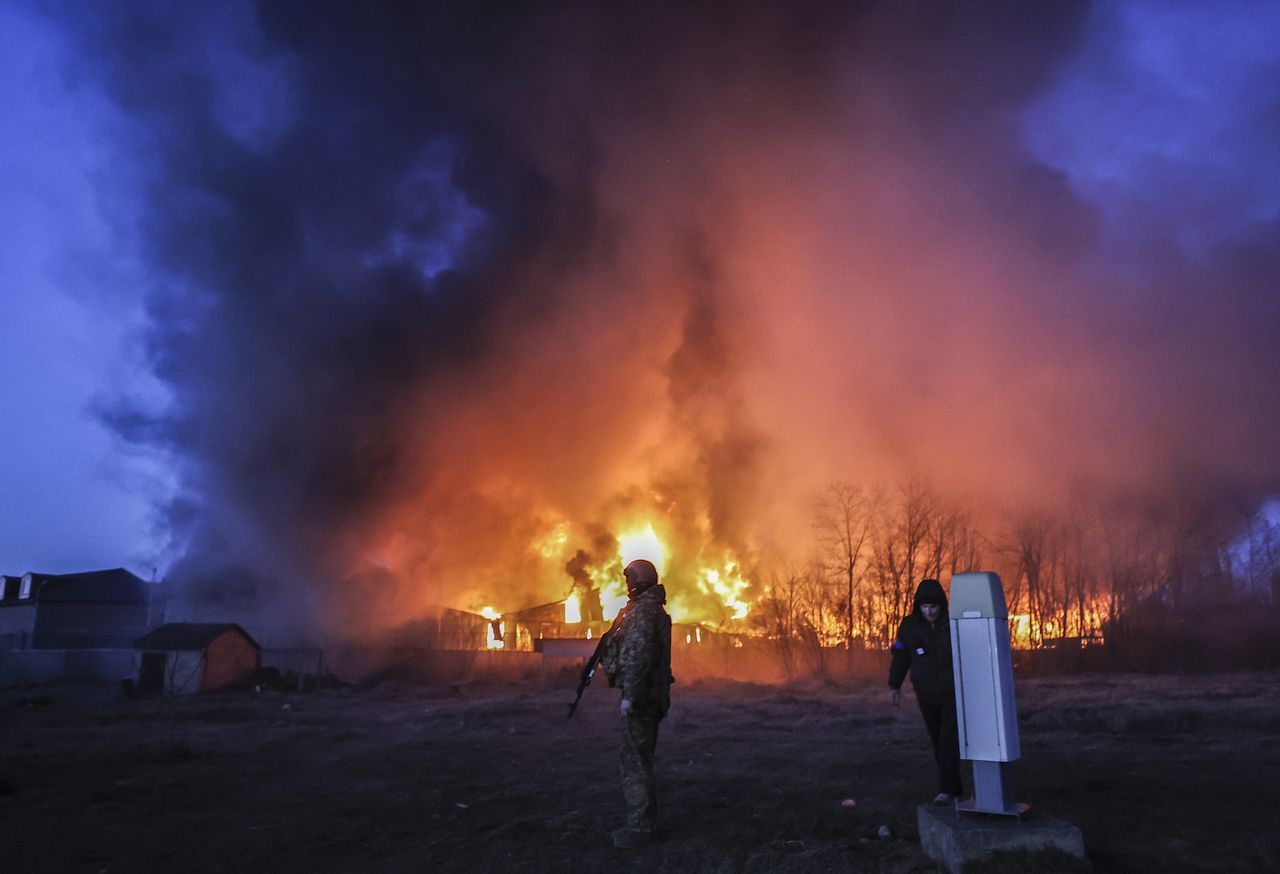 Rus ordusu, Ukrayna'nın başkenti Kiev'i hedef aldı! 13