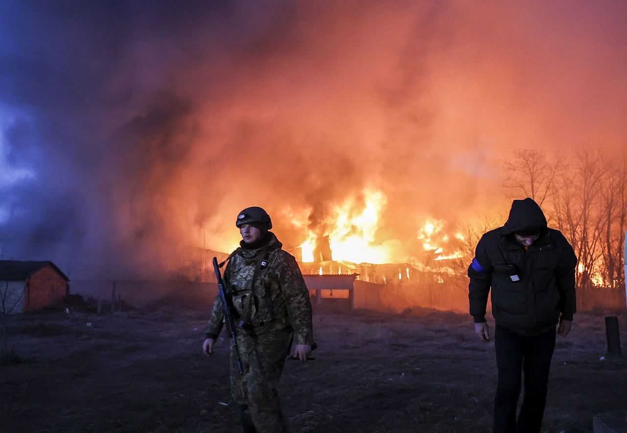 Rus ordusu, Ukrayna'nın başkenti Kiev'i hedef aldı! 15