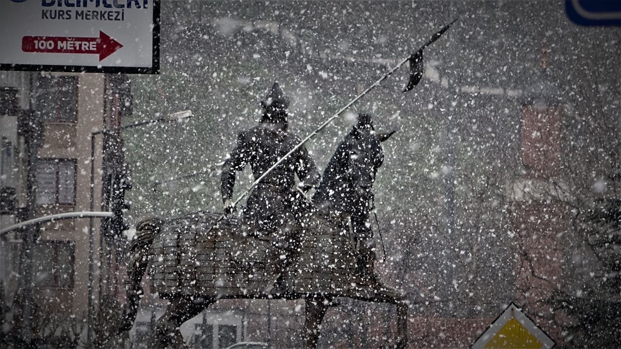 Meteorolojiden Bursa için kar fırtınası uyarısı 1