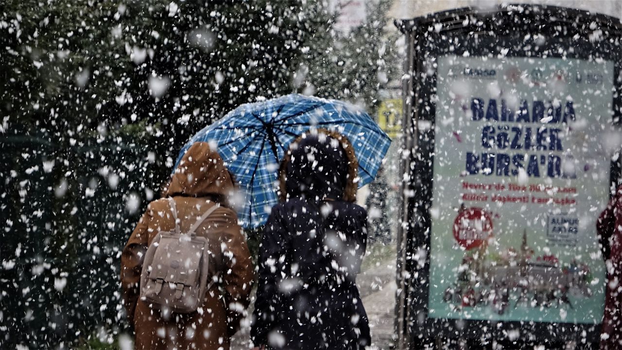Meteorolojiden Bursa için kar fırtınası uyarısı 2