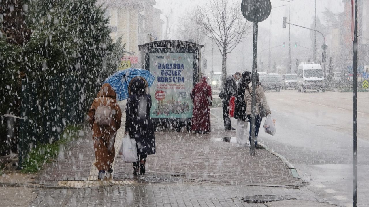Meteorolojiden Bursa için kar fırtınası uyarısı 5
