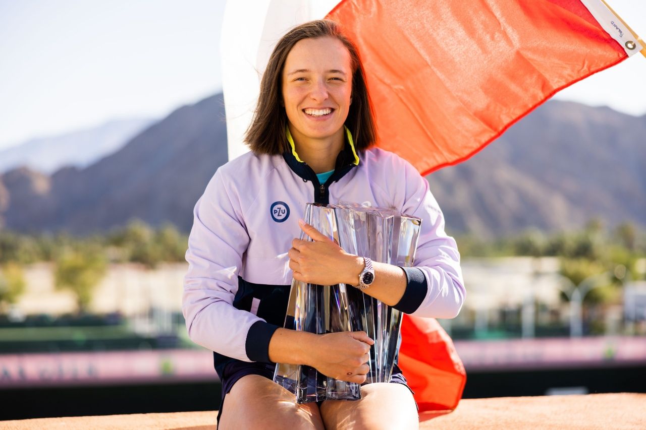 Iga Swiatek, Indian Wells'te şampiyonluk gören ilk Polonyalı tenisçi oldu 1