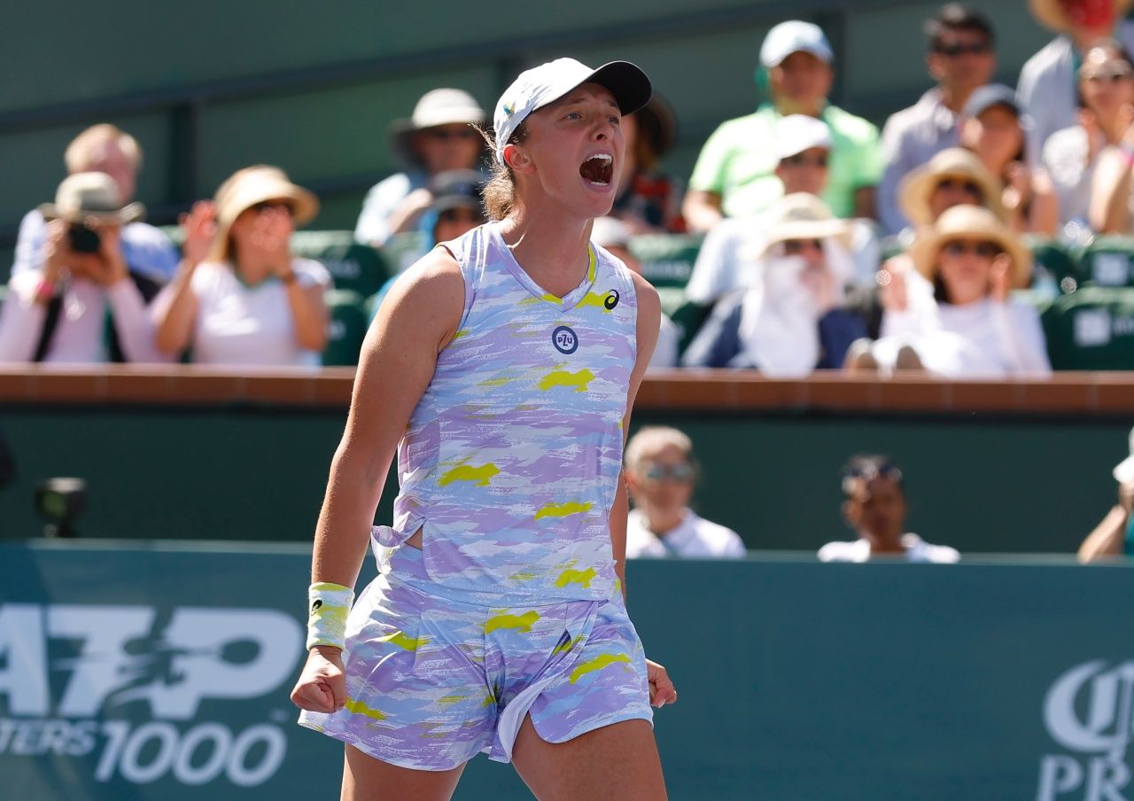 Iga Swiatek, Indian Wells'te şampiyonluk gören ilk Polonyalı tenisçi oldu 13