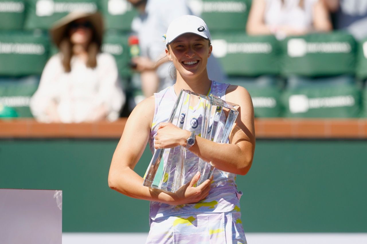 Iga Swiatek, Indian Wells'te şampiyonluk gören ilk Polonyalı tenisçi oldu 8