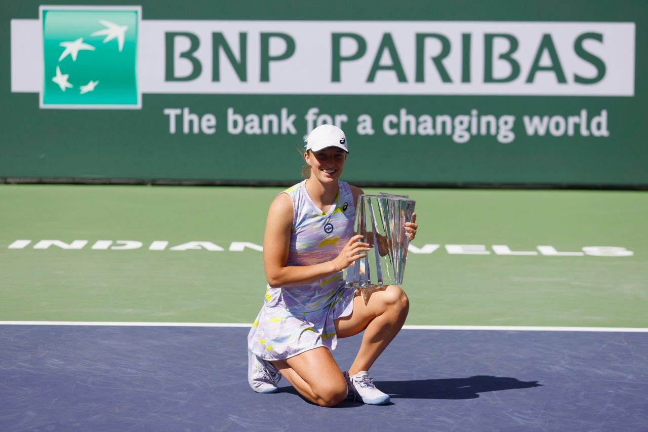 Iga Swiatek, Indian Wells'te şampiyonluk gören ilk Polonyalı tenisçi oldu 11