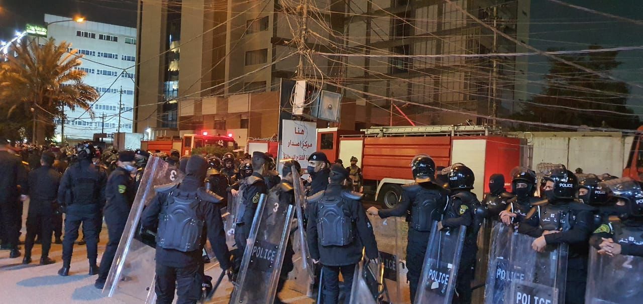 Bağdat'ta Kürdistan Demokrat Parti binası ateşe verildi 9