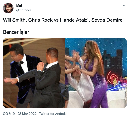 Will Smith'in Chris Rock'a attığı tokat, Sevda Demirel'in Hande Ataizi'ye attığı tokatı akıllara getirdi 16