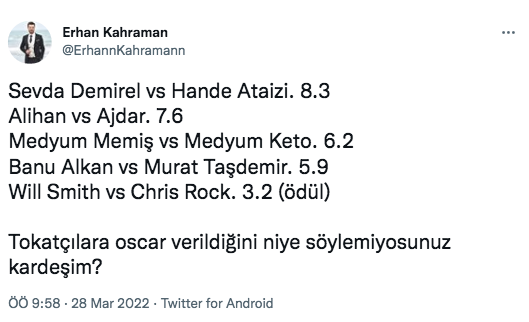 Will Smith'in Chris Rock'a attığı tokat, Sevda Demirel'in Hande Ataizi'ye attığı tokatı akıllara getirdi 33