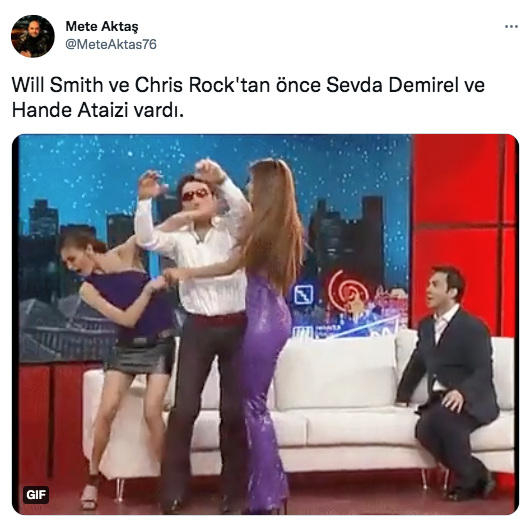 Will Smith'in Chris Rock'a attığı tokat, Sevda Demirel'in Hande Ataizi'ye attığı tokatı akıllara getirdi 24