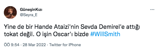Will Smith'in Chris Rock'a attığı tokat, Sevda Demirel'in Hande Ataizi'ye attığı tokatı akıllara getirdi 26
