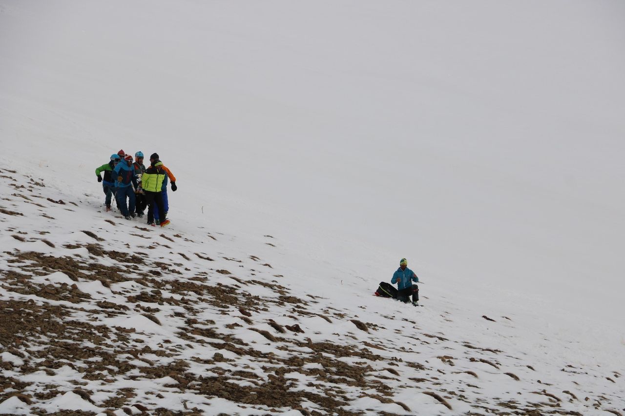 İtalyan turist kayarken çığ altında kaldı 20