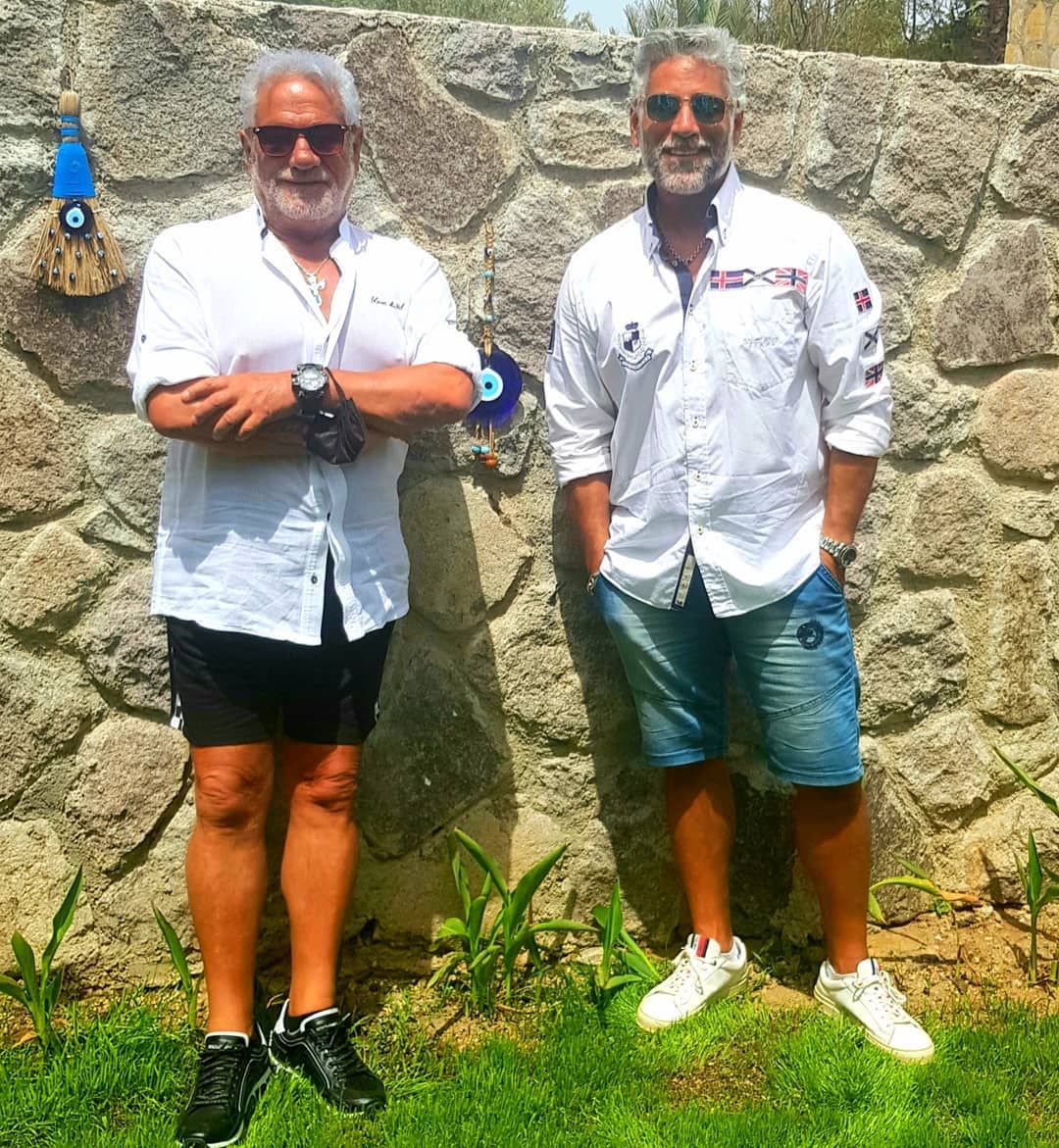 Oğlu Theo şarkıcı Fedon'un kopyası! Baba oğulun fotoğrafları sosyal medyayı salladı 8