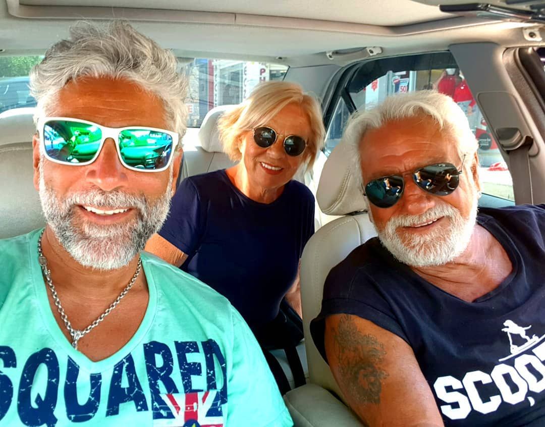 Oğlu Theo şarkıcı Fedon'un kopyası! Baba oğulun fotoğrafları sosyal medyayı salladı 11
