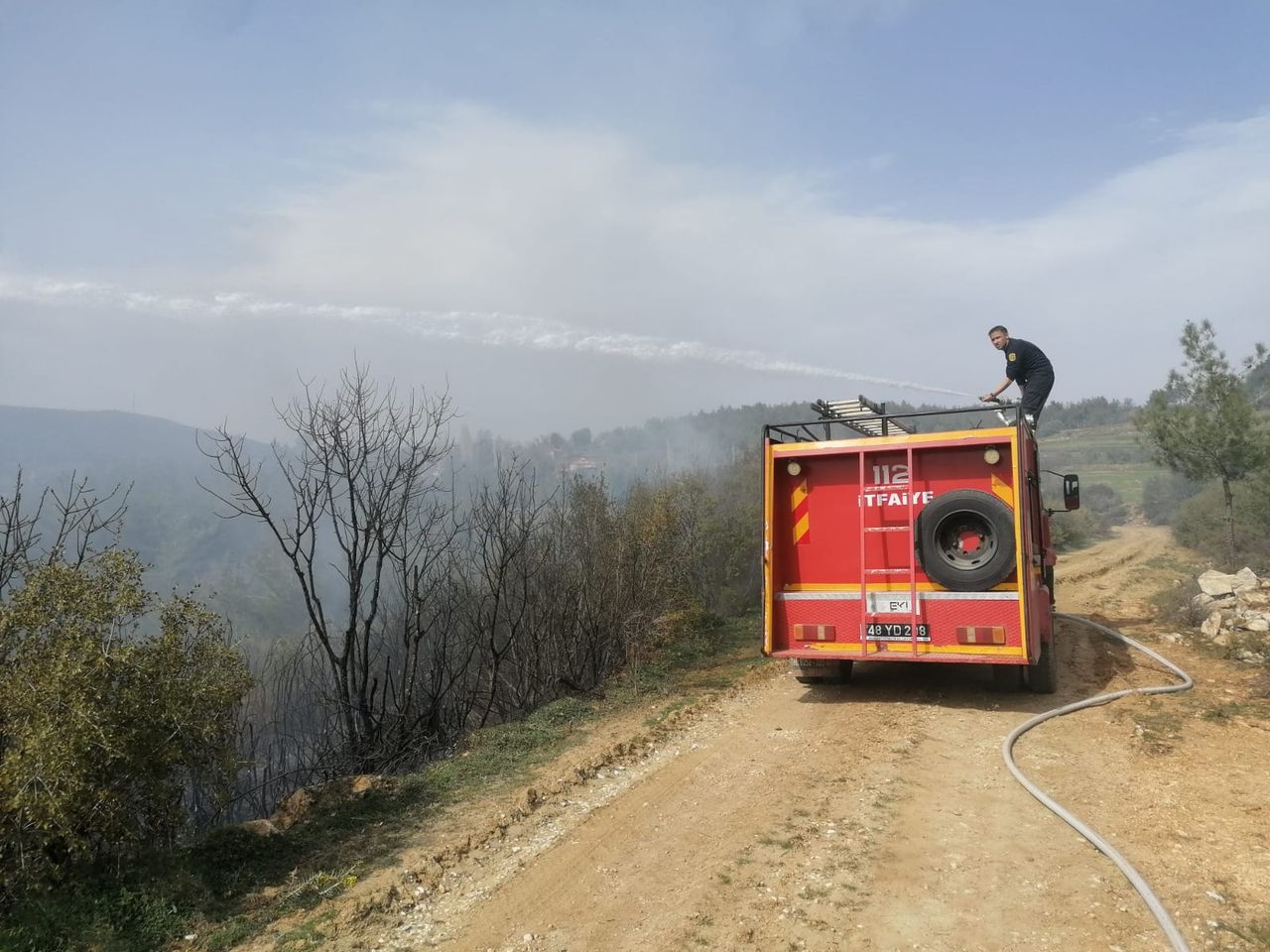 Çanakkale, Osmaniye, Bursa, Bilecik ve Muğla'da orman yangını 17