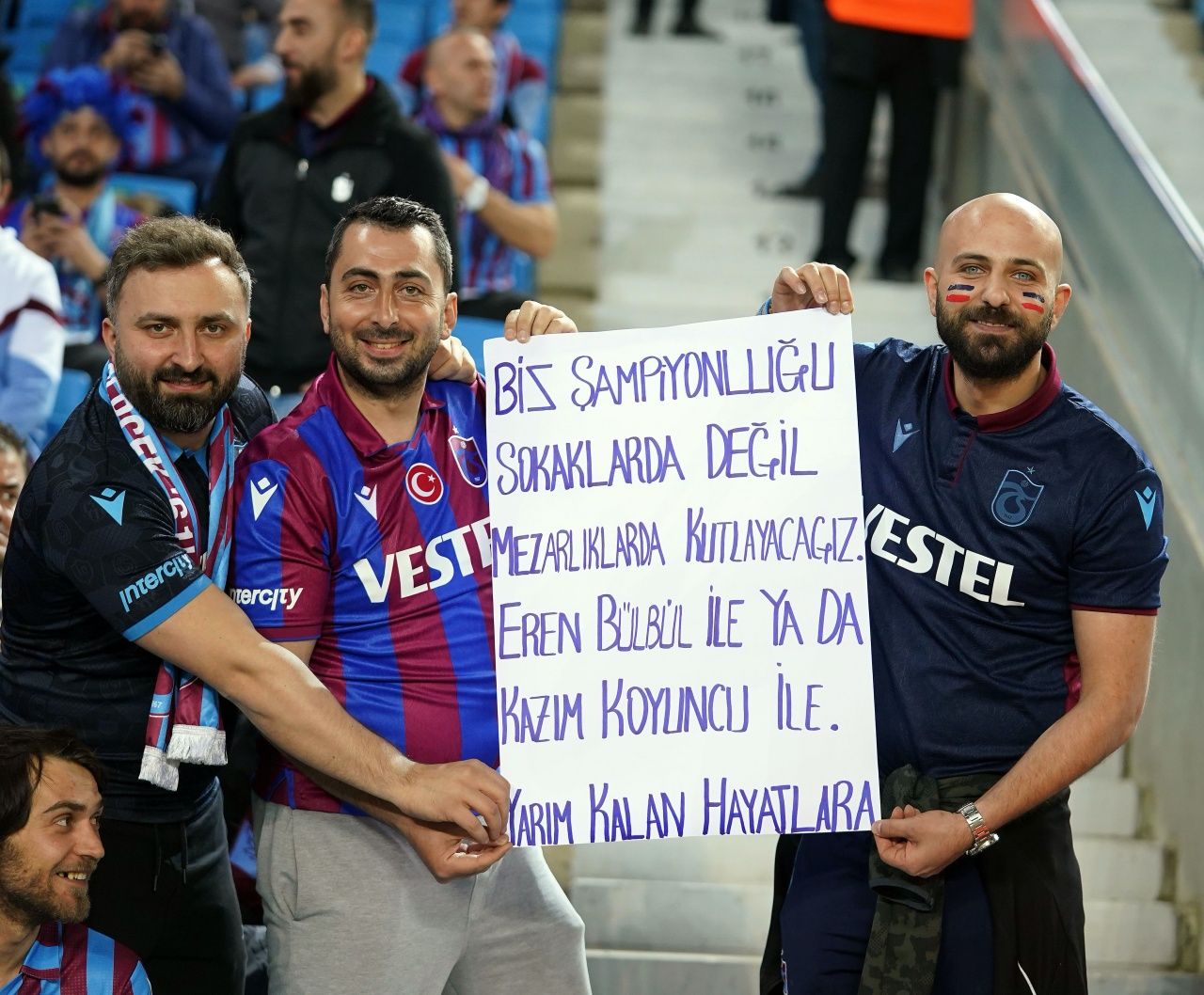Trabzonspor'un koreografisinde dikkat çeken detay 4