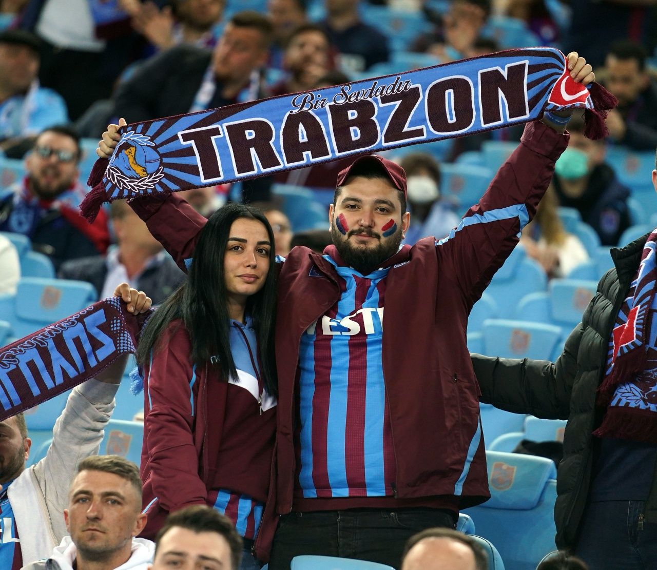 Trabzonspor'un koreografisinde dikkat çeken detay 8