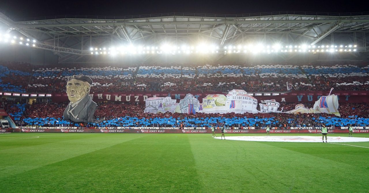 Trabzonspor'un koreografisinde dikkat çeken detay 3