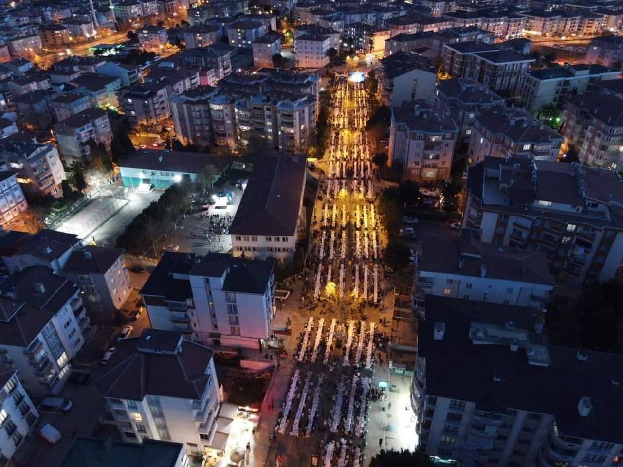 Tekirdağ'da 5 bin kişi aynı iftar sofrasında buluştu 3