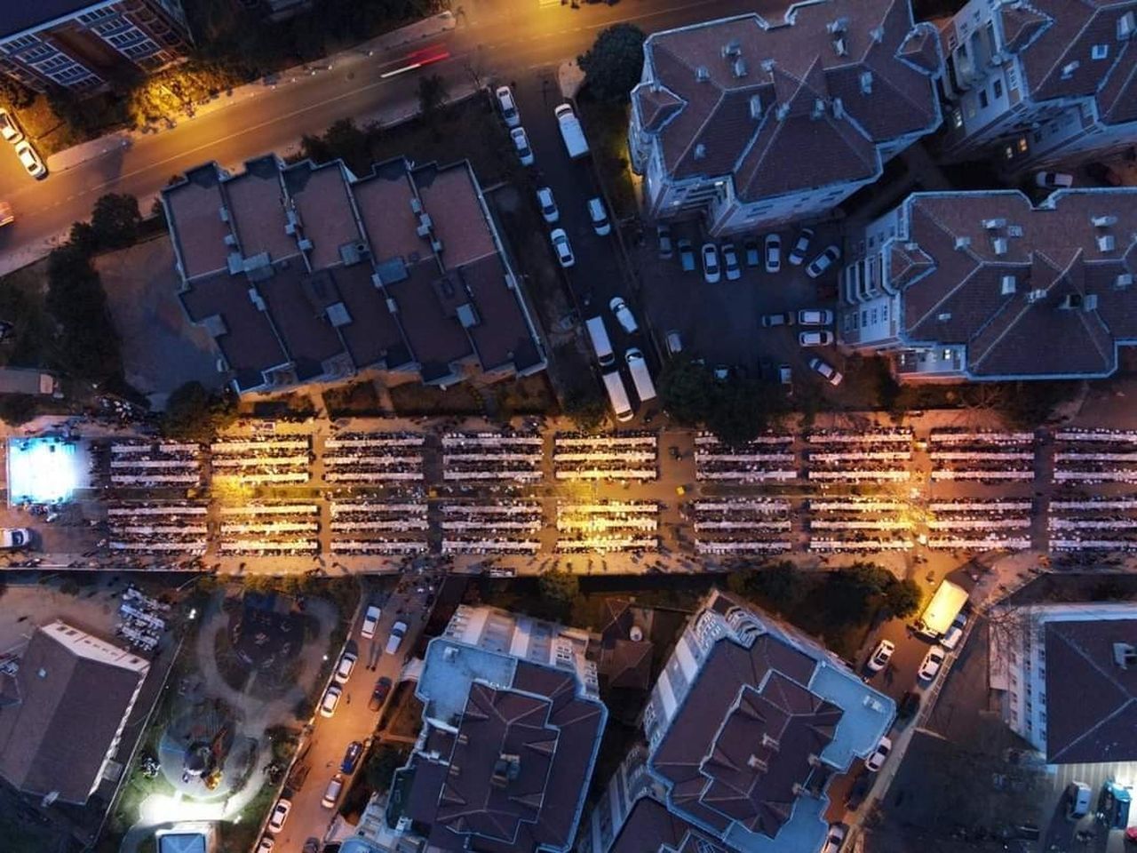 Tekirdağ'da 5 bin kişi aynı iftar sofrasında buluştu 4