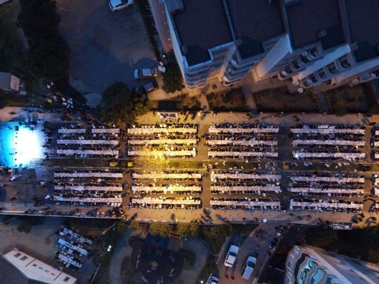 Tekirdağ'da 5 bin kişi aynı iftar sofrasında buluştu 5
