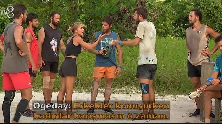 Survivor 2022'de haftanın ilk eleme adayı belli oldu! Dokunulmazlık oyununda tansiyon yükseldi! 5