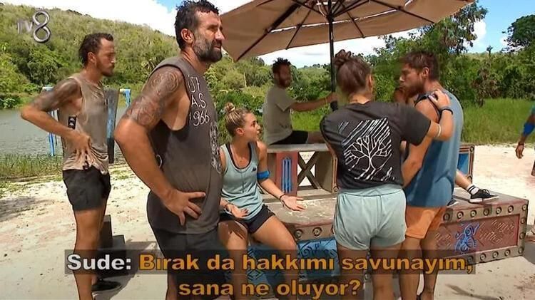 Survivor 2022'de haftanın ilk eleme adayı belli oldu! Dokunulmazlık oyununda tansiyon yükseldi! 6