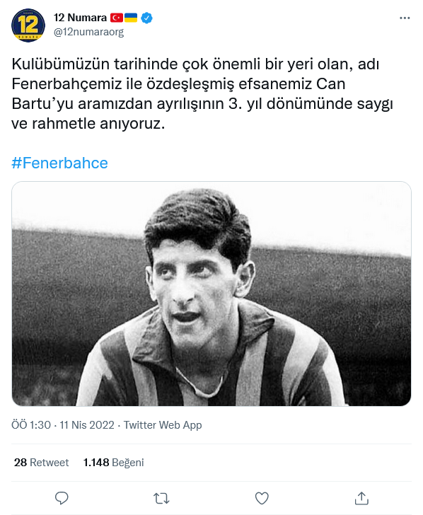Futbol efsanesi 'Sinyor' Can Bartu ölümünün 3. yıl dönümünde anıldı 1