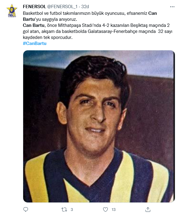 Futbol efsanesi 'Sinyor' Can Bartu ölümünün 3. yıl dönümünde anıldı 2