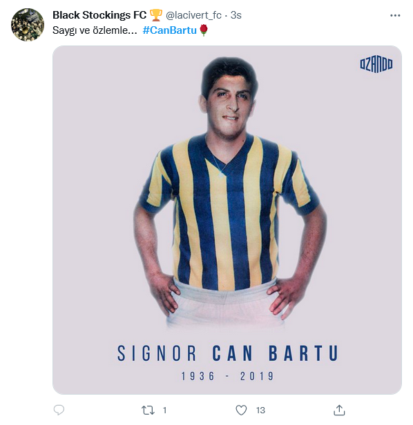 Futbol efsanesi 'Sinyor' Can Bartu ölümünün 3. yıl dönümünde anıldı 5