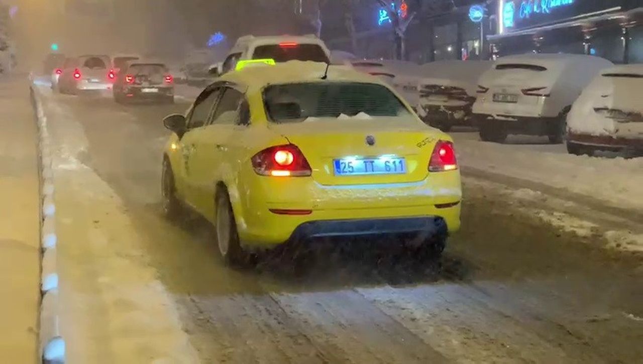Nisan ayında birçok il kar yağışına teslim oldu 8