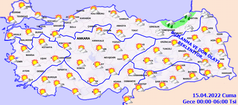 Türkiye'yi bugün bulutlu bir hava bekliyor: Sıcaklıklar 4 derece artacak! 10