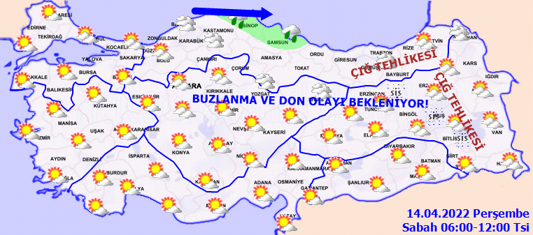 Türkiye'yi bugün bulutlu bir hava bekliyor: Sıcaklıklar 4 derece artacak! 7
