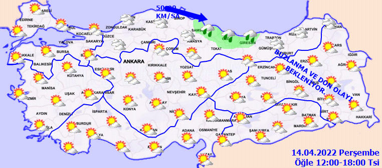 Türkiye'yi bugün bulutlu bir hava bekliyor: Sıcaklıklar 4 derece artacak! 8