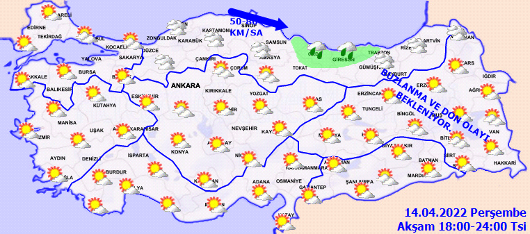 Türkiye'yi bugün bulutlu bir hava bekliyor: Sıcaklıklar 4 derece artacak! 9