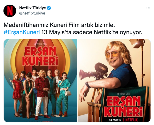 Netflix, Cem Yılmaz'ın yazıp yönettiği 'Erşan Kuneri' filminin yayın tarihini açıkladı 1
