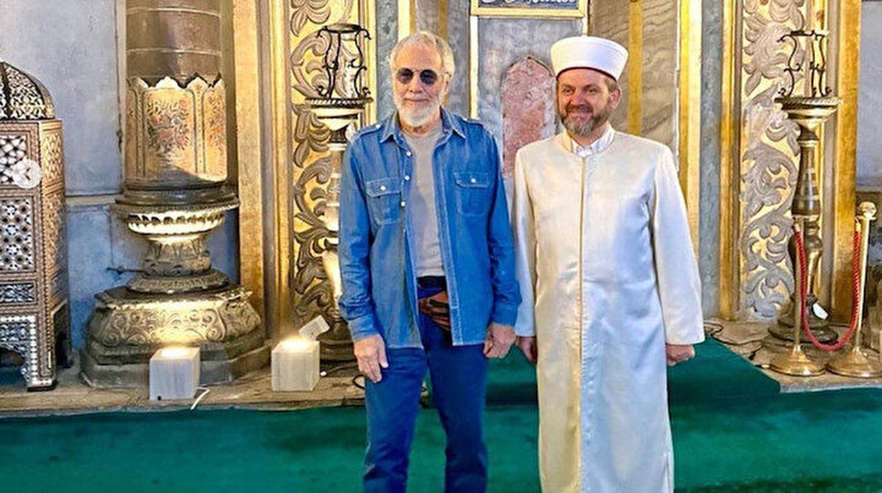 Yusuf İslam, Ramazan ayında Ayasofya Camii'ni ziyaret etti 3