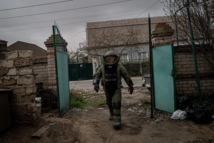Rus ordusunun çekildiği Kiev'e ilişkin Ukrayna'dan uyarı: Çamaşır makinesine bile bomba koyulmuş! 20