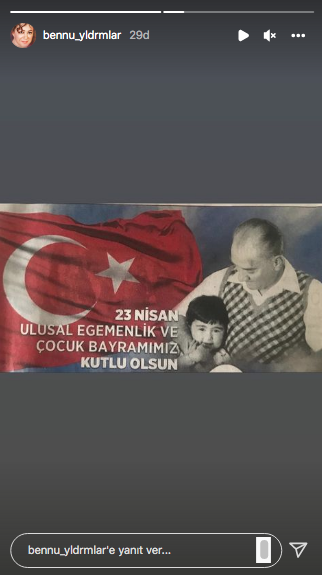 Ünlü isimlerden 23 Nisan paylaşımları 45