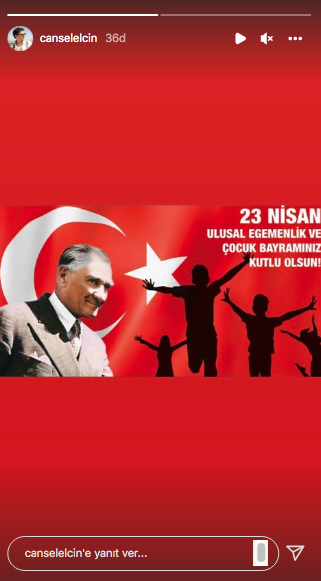 Ünlü isimlerden 23 Nisan paylaşımları 57
