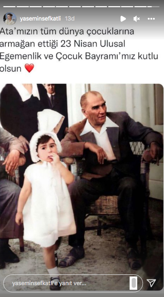 Ünlü isimlerden 23 Nisan paylaşımları 53