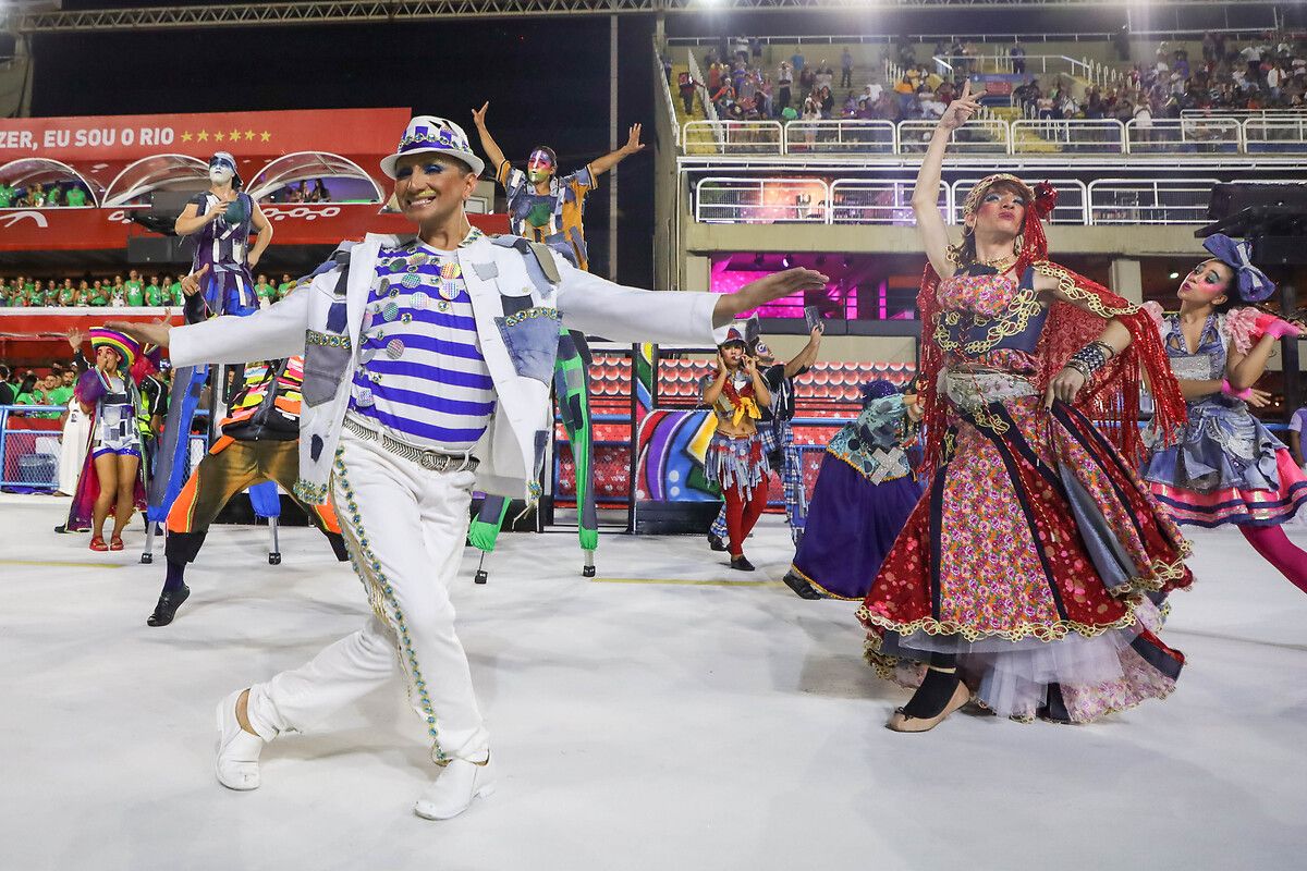 Dünyaca ünlü Rio Karnavalı iki yıl aradan sonra geri döndü 19