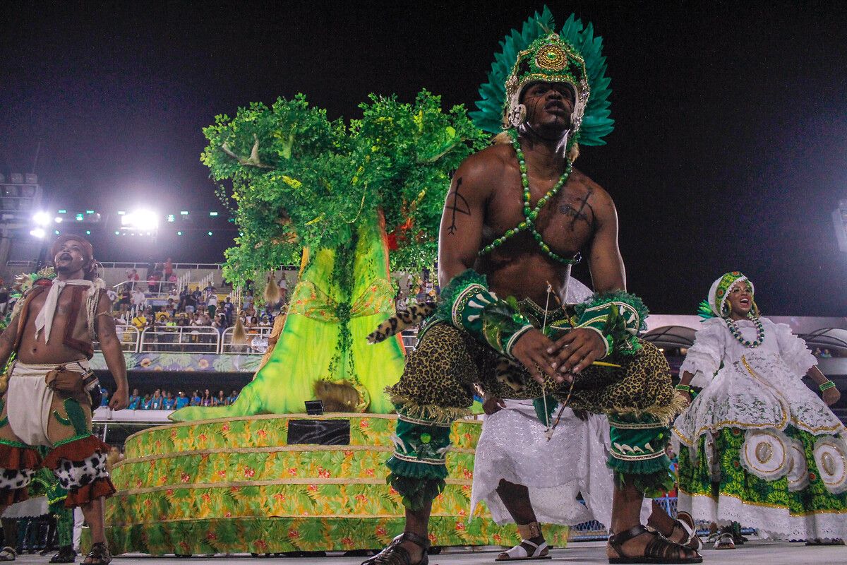 Dünyaca ünlü Rio Karnavalı iki yıl aradan sonra geri döndü 11