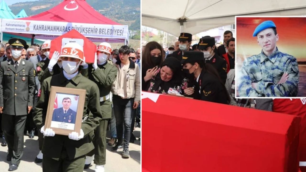 Türkiye şehitlerine ağlıyor: Pençe-Kilit şehitleri Kubilay Çon ve Furkan Gök son yolculuklarına uğurlandı... 1